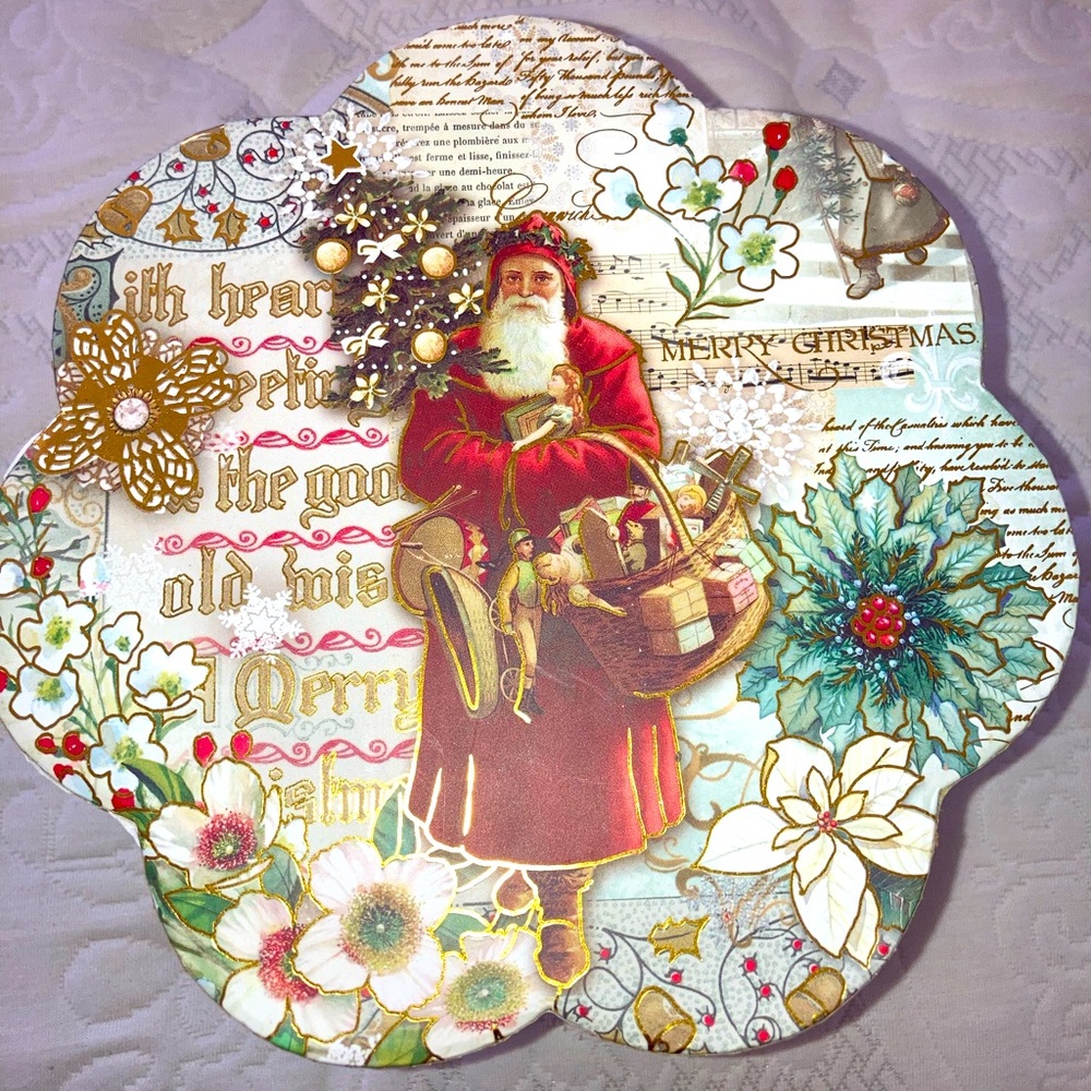 Christmas decorative box